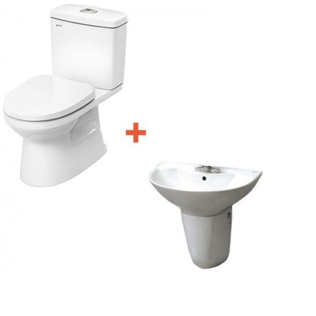Combo Thiết bị vệ sinh Inax 9A AC-1052VN-AL-642V - Image 3