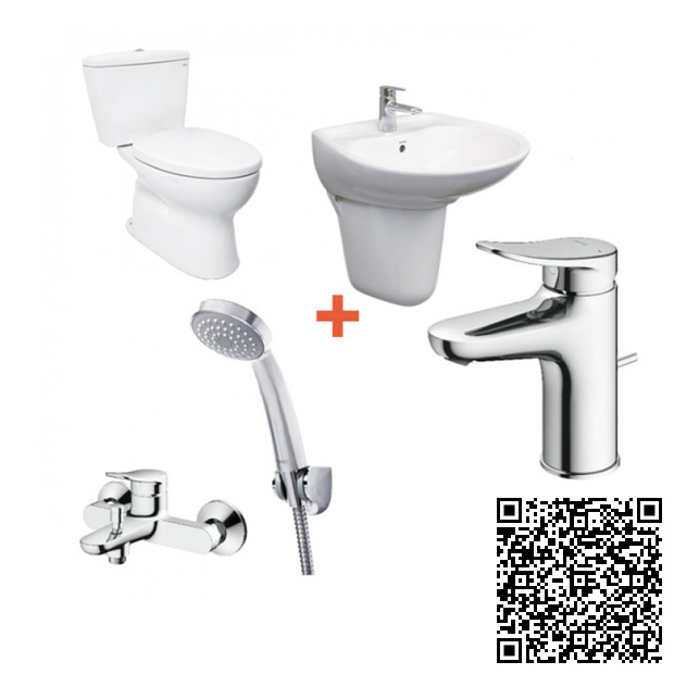 Combo Thiết bị vệ sinh TOTO Bồn Tắm PAY1725VC-TVBF411 Và Vòi TBV03429V-TBW01008A - Image 5