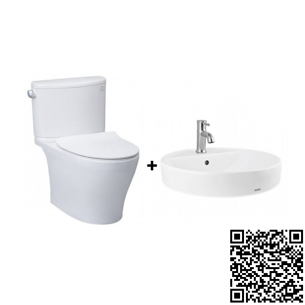 Combo Thiết bị vệ sinh TOTO CS735DT3-LHT300CR - Image 3