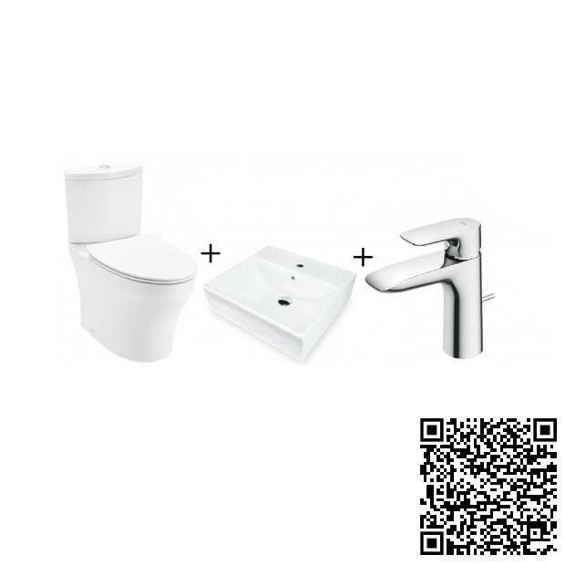 Combo Thiết bị vệ sinh TOTO CS838DT8-LT710CTR-TLG04301V