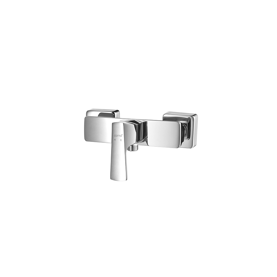 Củ sen tắm gắn tường nóng lạnh màu đen COTTO CT2305A#BL - Image 5