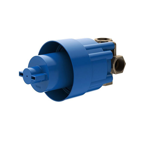 Củ sen tắm nóng lạnh âm tường màu trắng Cotto CT2145A#WH - Image 5