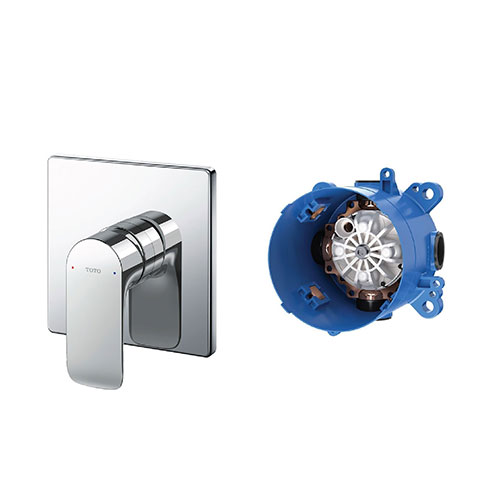 Củ sen tắm nóng lạnh âm tường màu vàng COTTO CT2145A#GR - Image 5
