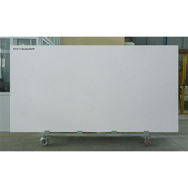 Đá thạch anh bàn bếp bàn lavabo bàn ăn kích thước theo yêu cầu Mikado Quartz P1101 - Image 3
