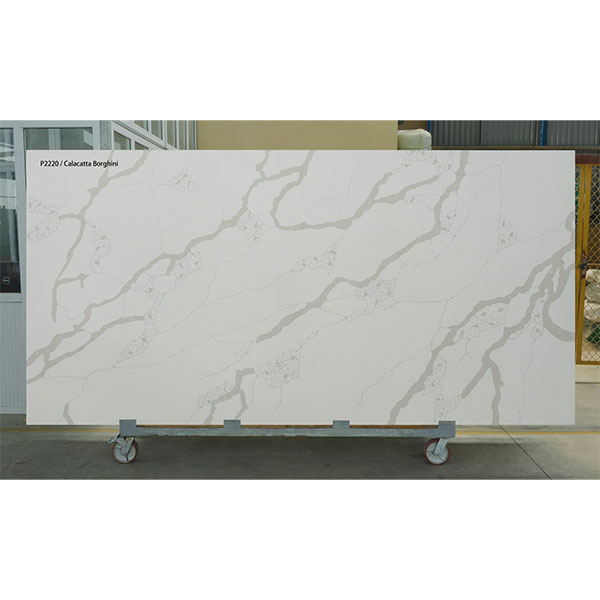 Đá thạch anh bàn bếp bàn lavabo bàn ăn kích thước theo yêu cầu Mikado Quartz P2127 - Image 4