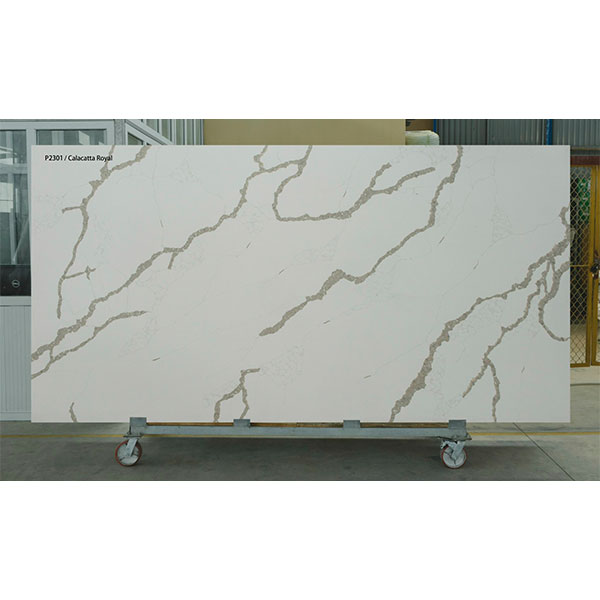 Đá thạch anh bàn bếp bàn lavabo bàn ăn kích thước theo yêu cầu Mikado Quartz P2128 - Image 4