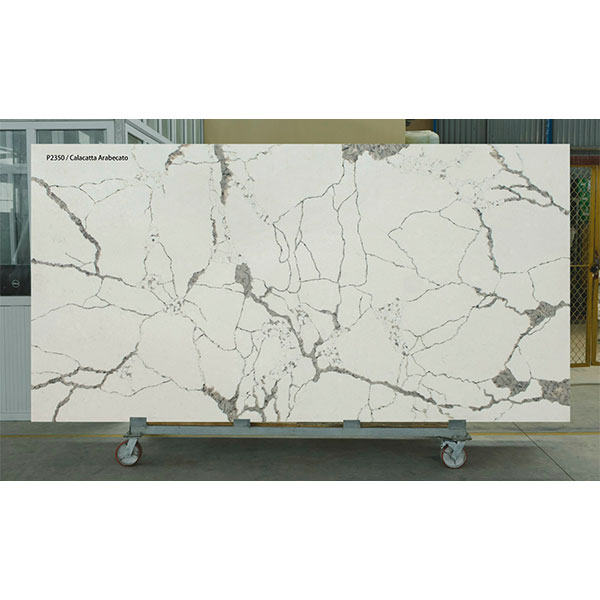 Đá thạch anh bàn bếp bàn lavabo bàn ăn kích thước theo yêu cầu Mikado Quartz P2201 - Image 4