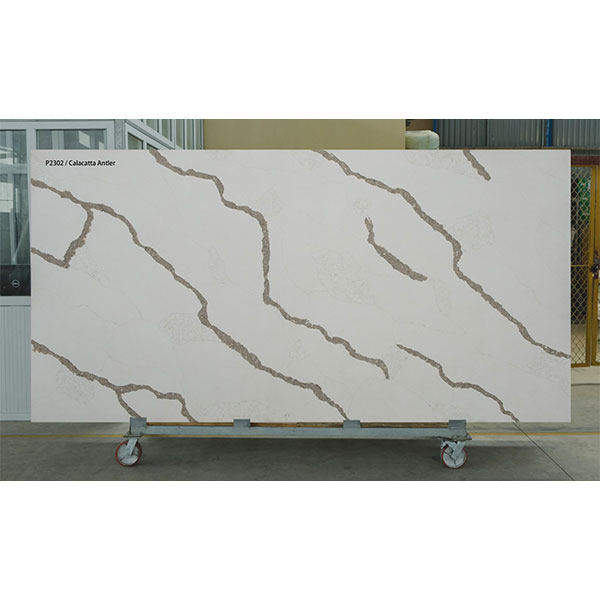 Đá thạch anh bàn bếp bàn lavabo bàn ăn kích thước theo yêu cầu Mikado Quartz P2201 - Image 5