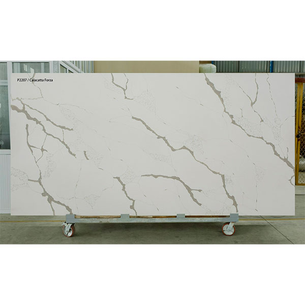 Đá thạch anh bàn bếp bàn lavabo bàn ăn kích thước theo yêu cầu Mikado Quartz P2350 - Image 4