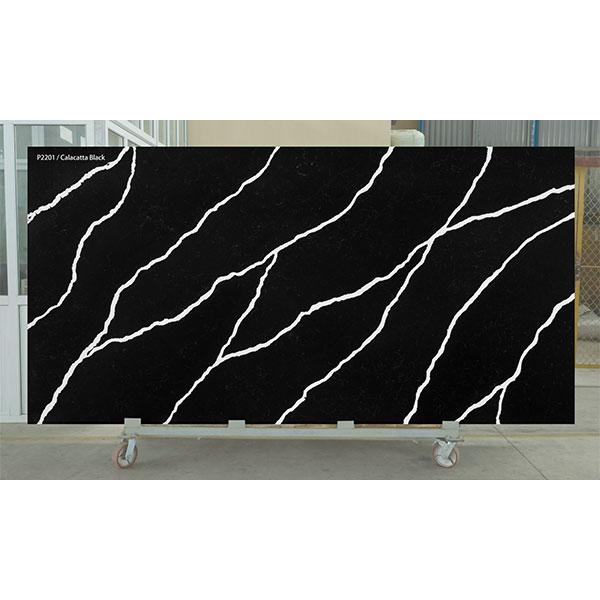 Đá thạch anh bàn bếp bàn lavabo bàn ăn kích thước theo yêu cầu Mikado Quartz P3205 - Image 4