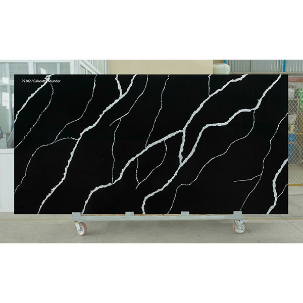 Đá thạch anh bàn bếp bàn lavabo bàn ăn kích thước theo yêu cầu Mikado Quartz P3205 - Image 5
