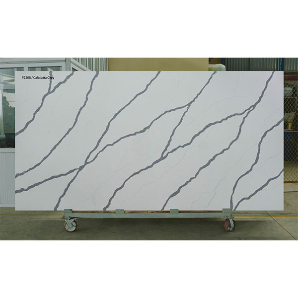 Đá thạch anh bàn bếp bàn lavabo bàn ăn kích thước theo yêu cầu Mikado Quartz P4201 - Image 4