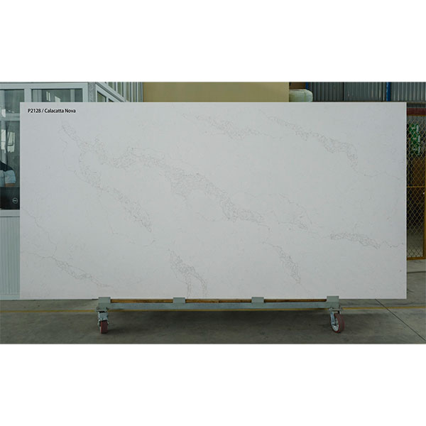 Đá thạch anh bàn bếp bàn lavabo bàn ăn kích thước theo yêu cầu Mikado Quartz P4214 - Image 3