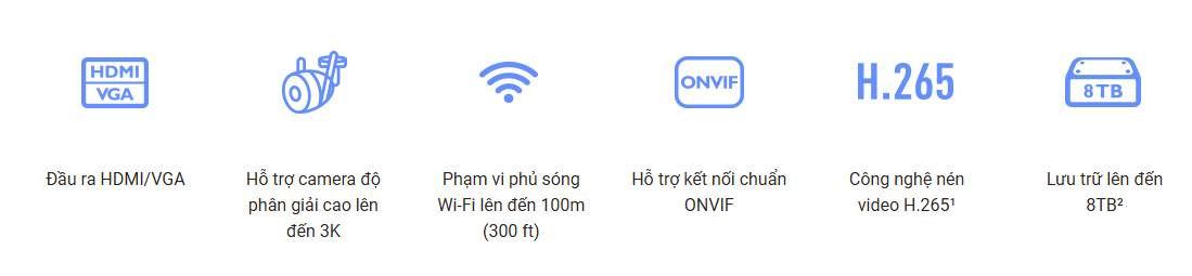 Đầu ghi hình EZVIZ X5S-4W (Wifi 4 kênh) - 4