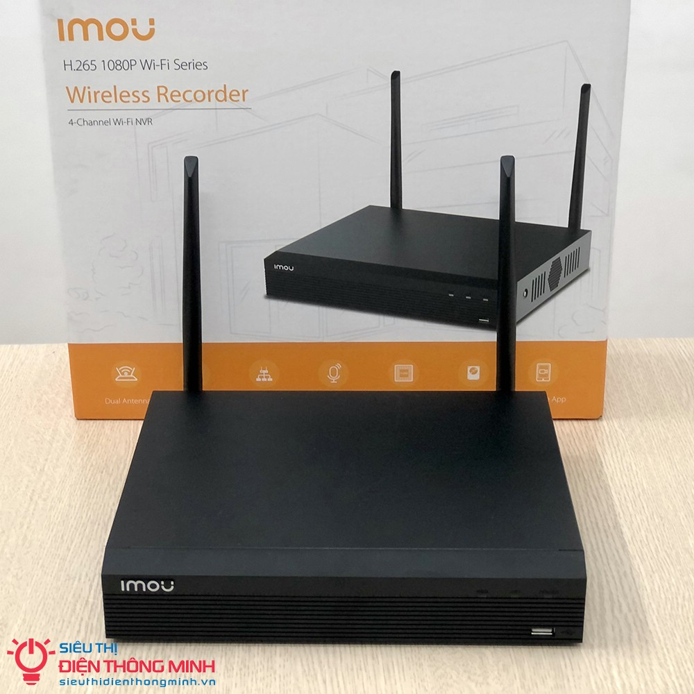 Đầu ghi hình IMOU NVR1104HS-W (Wifi 4 kênh) - 3
