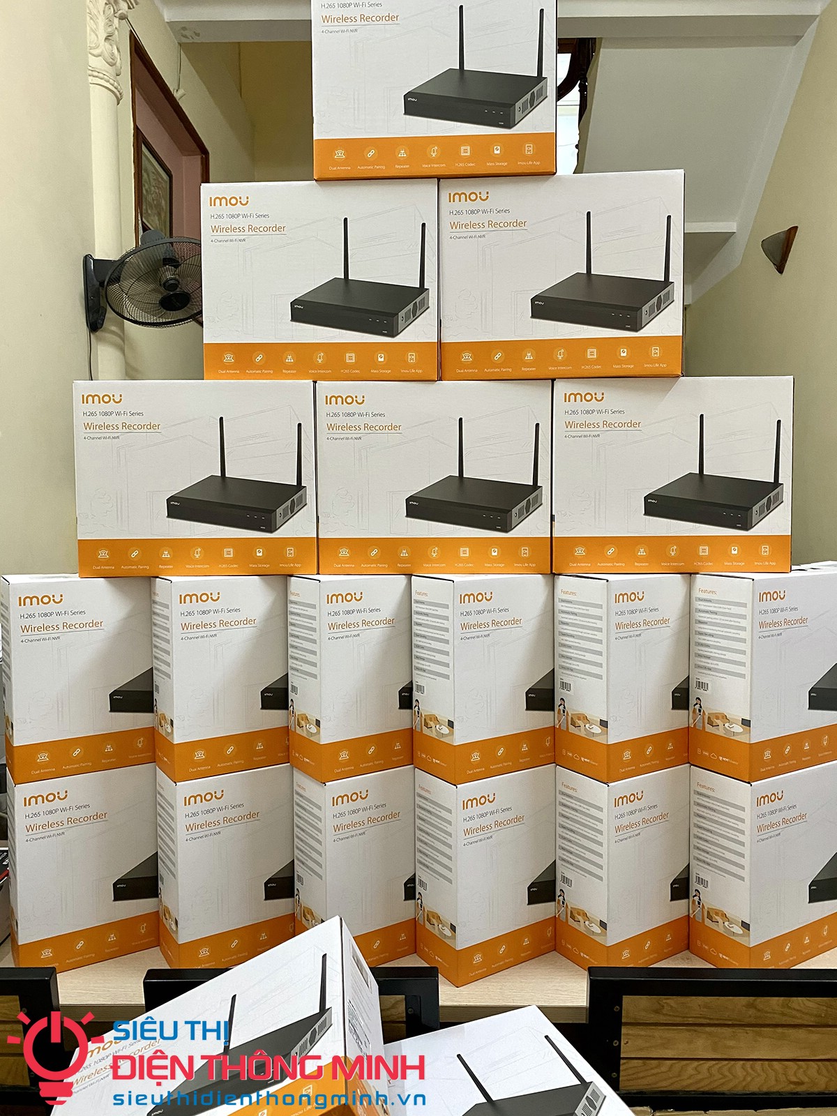 Đầu ghi hình IMOU NVR1104HS-W (Wifi 4 kênh) - 4