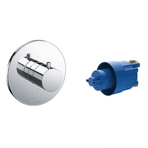 Đầu sen tắm âm tường màu vàng hồng American Standard FFASS054WS - Image 4