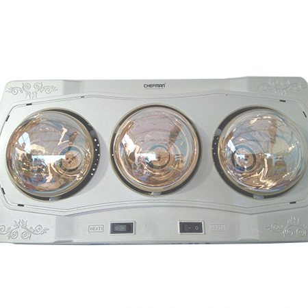 Đèn sưởi nhà tắm Chefman CM-613B loại 3 bóng