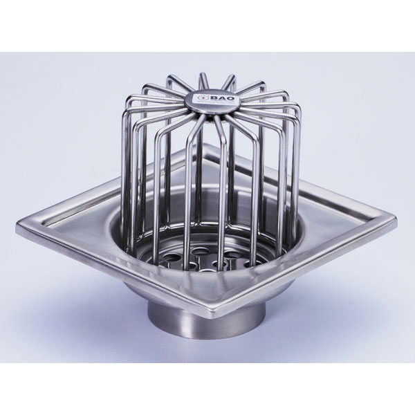Ga thoát sàn mặt âm cắt đá Inox 304 Miken MK-1200WB (Mặt 12x12cm, phi 48-60-76-90-110) - Image 4