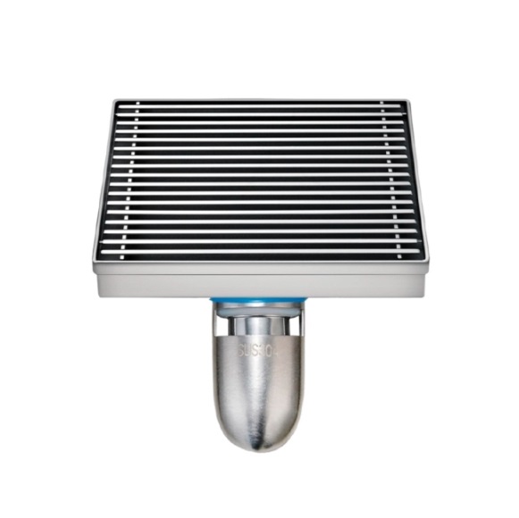 Ga thoát sàn phi 90 Hiwin FD-8210A (Inox 304 mờ) - Image 3