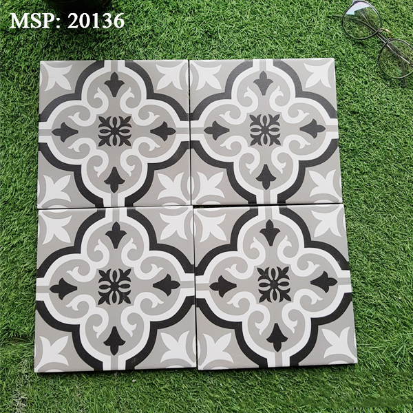 Gạch bông men lục giác 200x230 23012 - Image 4