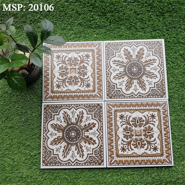 Gạch bông men lục giác 200x230 23021 - Image 3