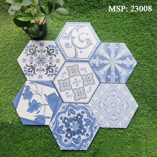 Gạch bông men vuông 200x200 20106 - Image 3