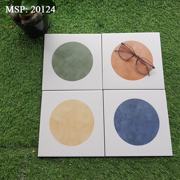 Gạch bông men vuông 200x200 20124