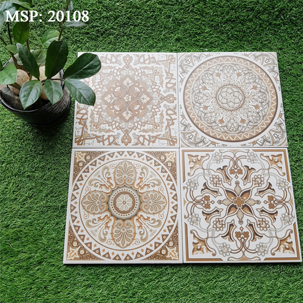 Gạch bông men vuông 200x200 20124 - Image 4