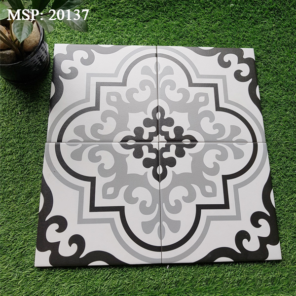 Gạch bông men vuông 200x200 20137