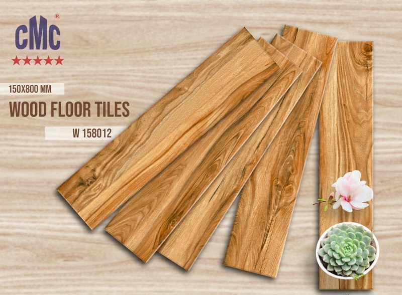 Gạch lát nền giả gỗ 15x80cm thanh cao cấp CMC W 158008 - Image 4