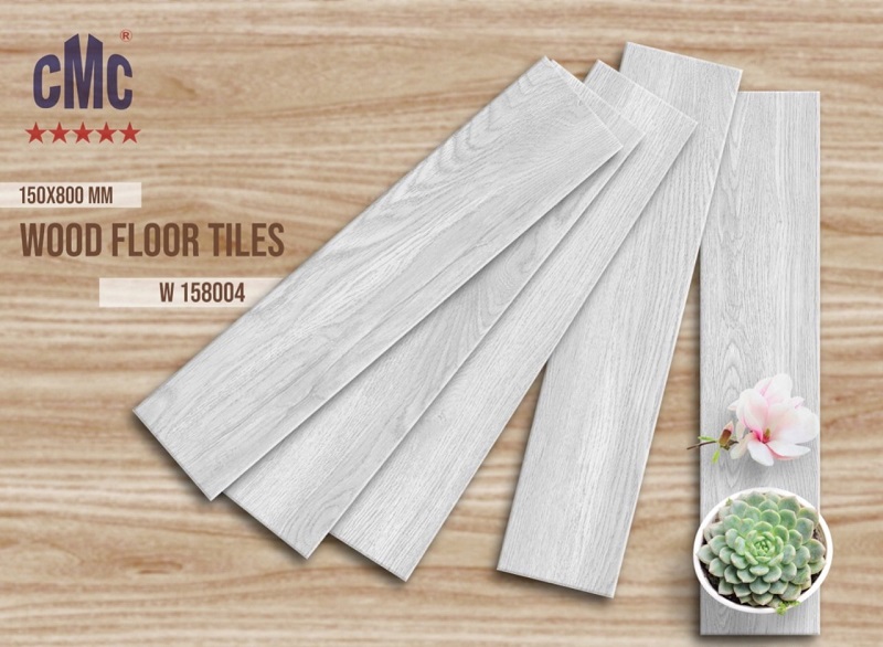 Gạch lát nền giả gỗ 15x80cm thanh cao cấp CMC W 158011 - Image 5
