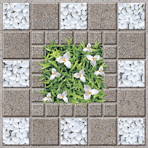 Gạch lát sân vườn 40x40 MC 401 - Image 3