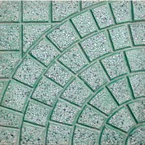 Gạch lát vỉa hè, sân vườn secoin 40x40cm - Image 3