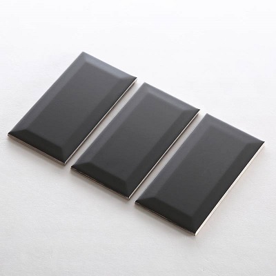Gạch thẻ ốp tường màu đen mờ 75x150 M751507Y - Image 4