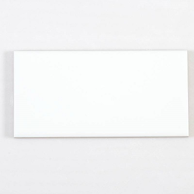 Gạch thẻ ốp tường màu trắng mờ khuôn100x400 M1400BY - Image 4