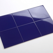 Gạch thẻ ốp tường màu xanh lá bóng vát 75x150 M751506X - Image 3