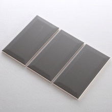 Gạch thẻ ốp tường vuông đỏ bóng phẳng 150x150 M151510 - Image 3