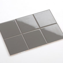Gạch thẻ ốp tường vuông trắng mờ phẳng 200x200 M2200Y - Image 3