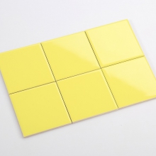 Gạch thẻ ốp tường vuông xám đậm mờ phẳng 200x200 M2203 - Image 3