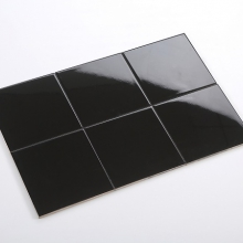 Gạch thẻ ốp tường vuông xanh bóng phẳng 100x100 M1104 - Image 4