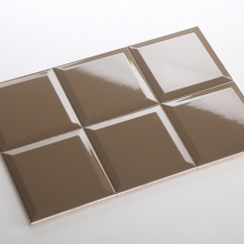 Gạch thẻ ốp tường vuông xanh lá cây bóng phẳng 200x200 M2206 - Image 4