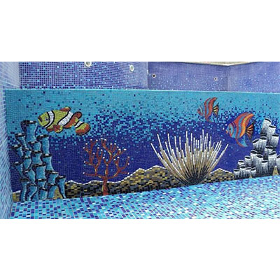 Gạch tranh bể bơi Mosaic CT2 - Image 5