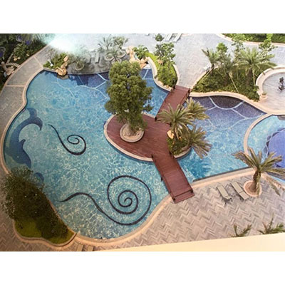 Gạch tranh bể bơi Mosaic TMS 319 - Image 3