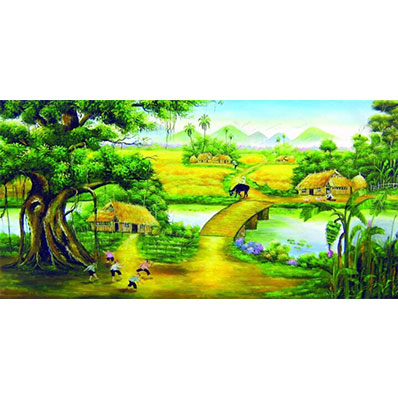 Gạch tranh trang trí HD 009 (1200x1800) - Image 4
