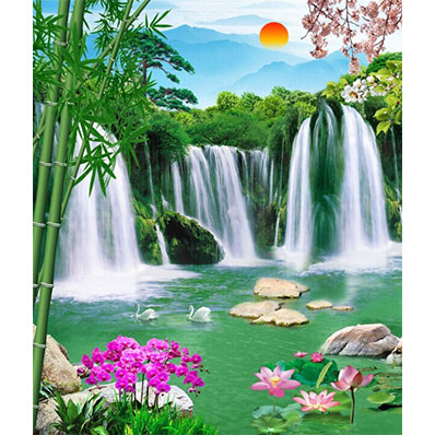 Gạch tranh trang trí HD 045 (1200x1800) - Image 3
