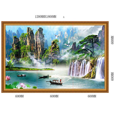 Gạch tranh trang trí HD 047 (1200x1800) - Image 5