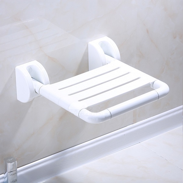 Ghế ngồi tắm gắn tường màu trắng Miken MKG-4032