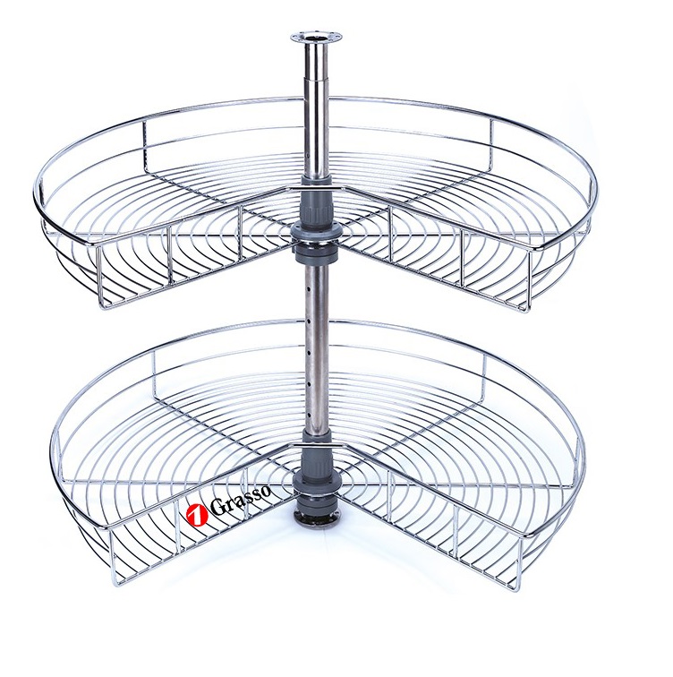 Giá đựng bát địa nan dẹt tủ dưới Grasso GB7002LUX (765x465x150mm) - Image 5