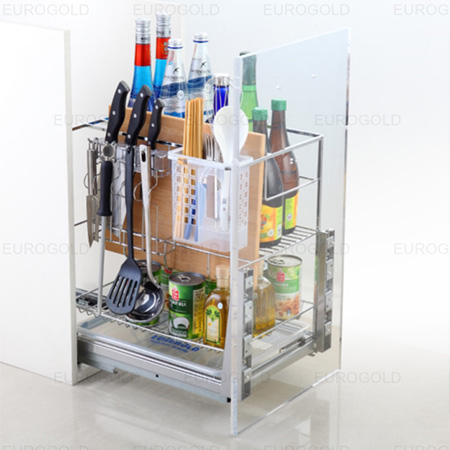 Giá đựng dao thớt inox nan vuông Eurogold ERO2035B - Image 3